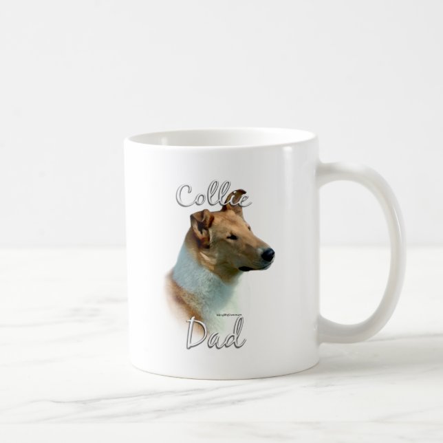 Taza De Café Collie (suave) papá 2 (Derecha)