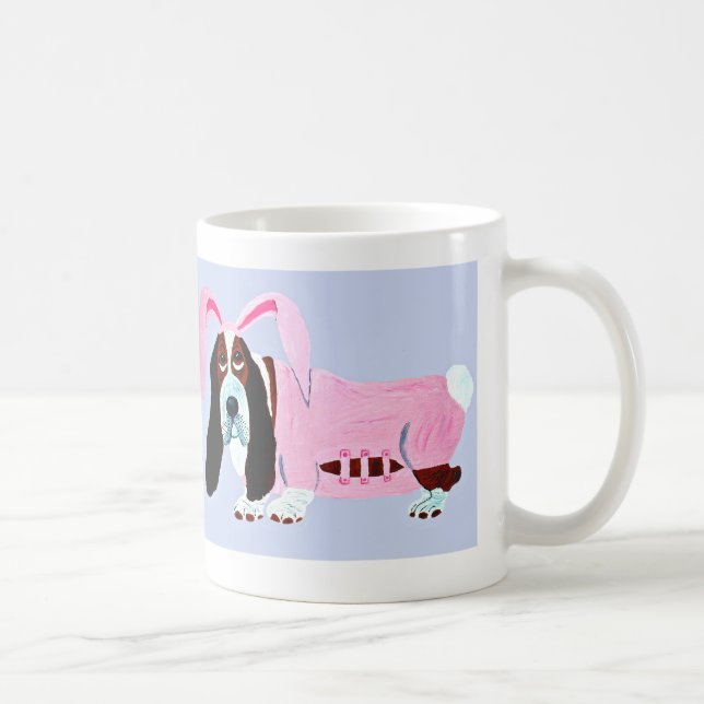 Taza De Café Colocar en una polla de conejito rosa (Derecha)