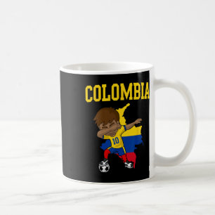 Taza De Café Colombia Fútbol Colombiano Fútbol Dabbing 