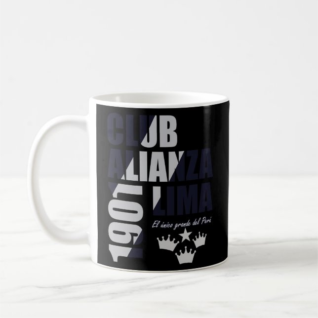 Taza De Café Colonia D Aliancistas Usa Alianza Lima (Izquierda)