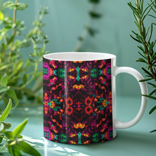 Taza De Café Color abstracto brillante