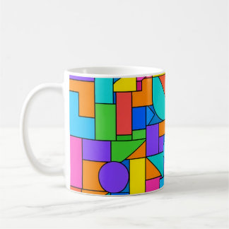 Taza De Café Color Block Disorder