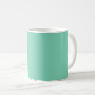 Taza De Café Color de color verde claro