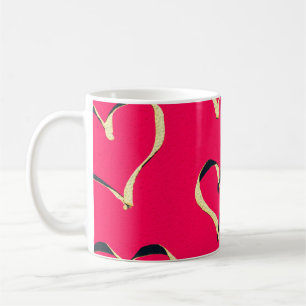 Taza De Café color de fondo oriental abstracto y transparente