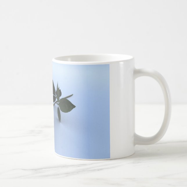 Taza De Café Color de rosa púrpura (Derecha)