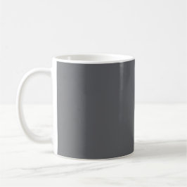 Taza De Café Color de tendencia - Mug gris pizarra
