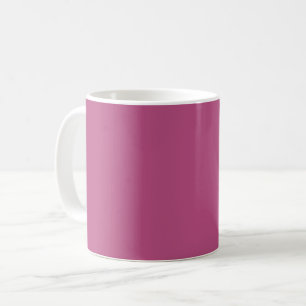 Taza De Café Color de tendencia - Mug Minimalista de moras rosa