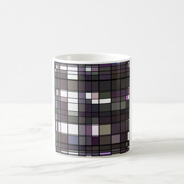 Taza De Café Color Grid 1a (Centro)