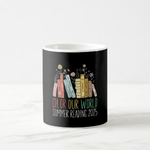 Taza De Café Color Nuestra Lectura Mundial De Verano 2025