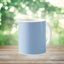 Taza De Café Color sólido azul de Carolina