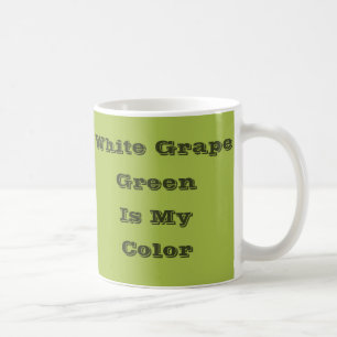 Taza De Café Color sólido de la temporada de primavera verde de