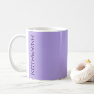 Taza De Café Color sólido gris pastel de lámina personalizado