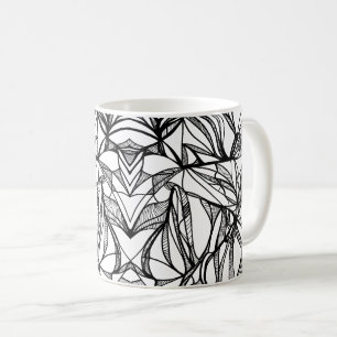 Taza De Café Color Su propia taza: la actividad de colorear diy