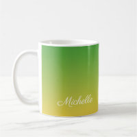 Color verde y amarillo oscuro personalizado