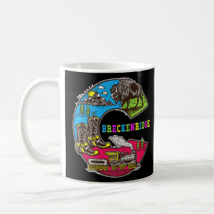 Taza De Café Colorado Colorful Breckenridge Montañas Senderismo