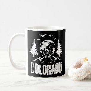Taza De Café Colorado Day Bigfoot Vintage Senderismo