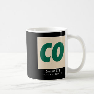 Taza De Café Colorado Hiking And Skiing Co Montaña Vintage Depo
