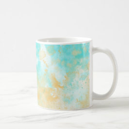 Taza De Café Colorante acuático de agua, salpicadura y picadura