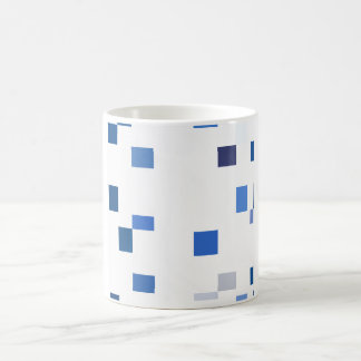 Taza De Café Colored Rectangles