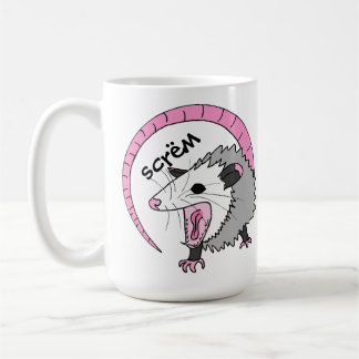 Taza De Café Colores brillantes de griterío del oposum