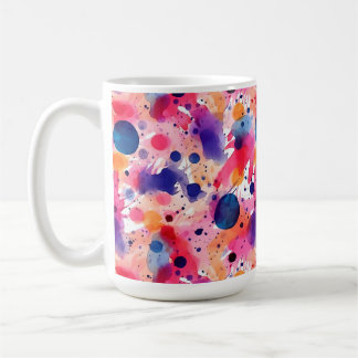 Taza De Café Colores de agua