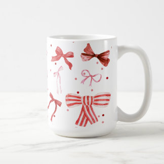 Taza De Café Colores de agua: Mug en rojos y rosados