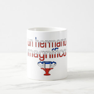Taza De Café Colores de la bandera de la O.N.U Hermano