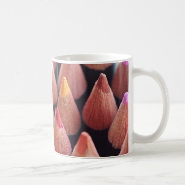 Taza De Café Colores de lápices (Derecha)