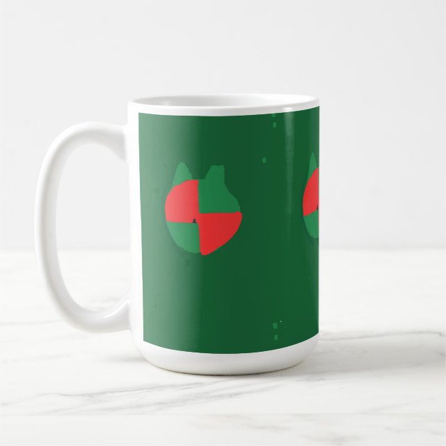 Taza De Café Colores de Navidad (Izquierda)