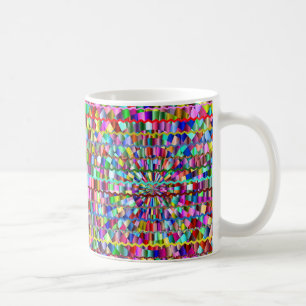 Taza De Café Colores decorativos