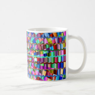 Taza De Café Colores decorativos