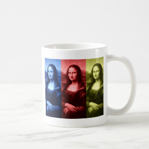 Taza De Café Colores primarios de Mona Lisa
