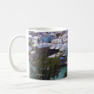 Taza De Café Colores tropicales de Bermudas