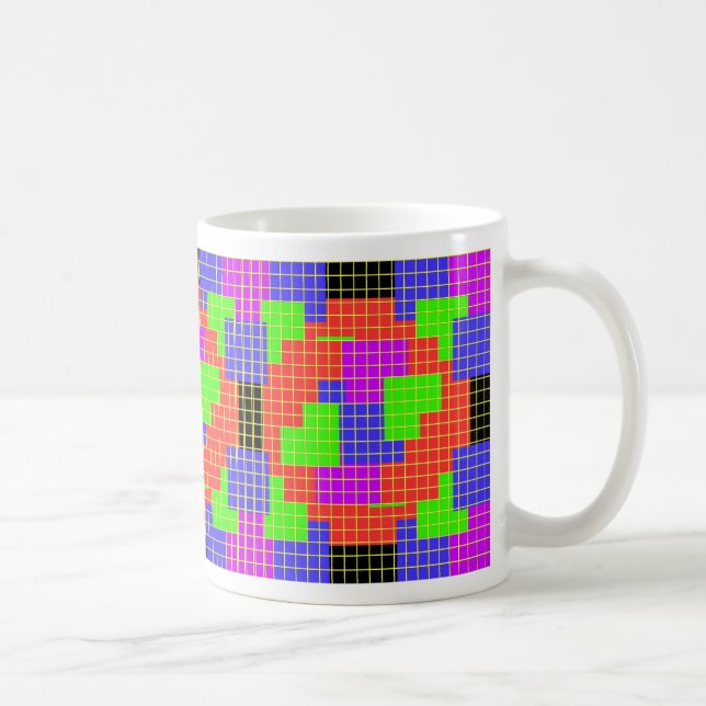 Taza De Café colores y formas (Derecha)