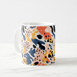 Taza De Café Colorful Animal Print Mug 03