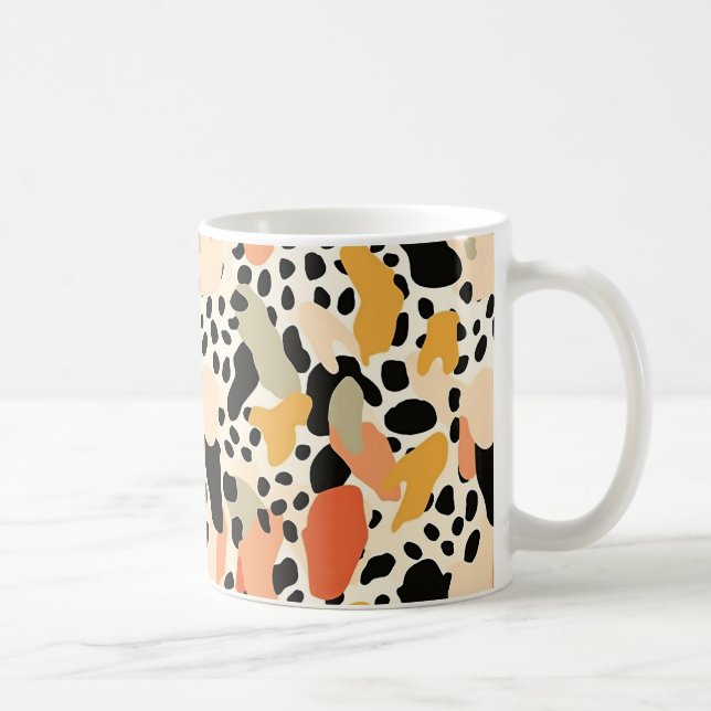 Taza De Café Colorful Animal Print Mug 05 (Derecha)