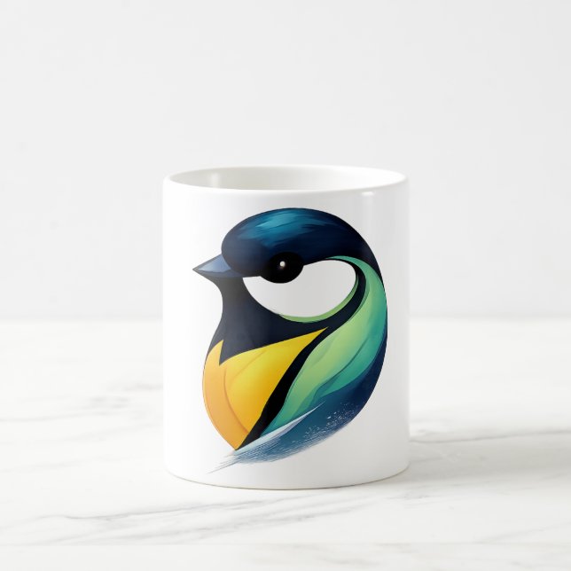 Taza De Café Colorful Bird Mug (Centro)