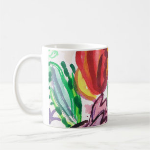 Taza De Café Colorful Coffee Mug