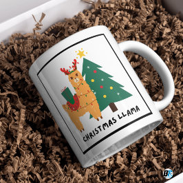 Taza De Café Colorful Cute and Fun Illustrative Christmas