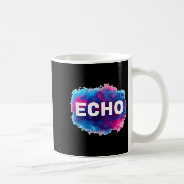 Taza De Café Colorful Echo Look  (Derecha)