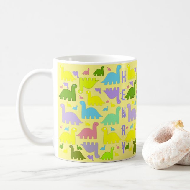 Taza De Café Colorful Mug (Con donut)