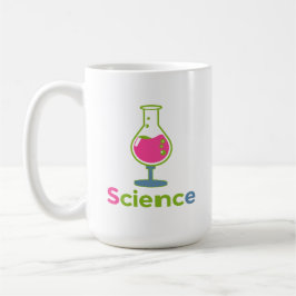 Taza De Café Colorful Science Beaker - Fun Lab Experiment