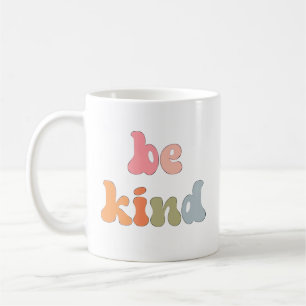 Taza De Café Colorida acuarela inspiradora de Boho
