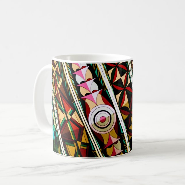Taza De Café Colorida arquitectura española (Anverso izquierdo)