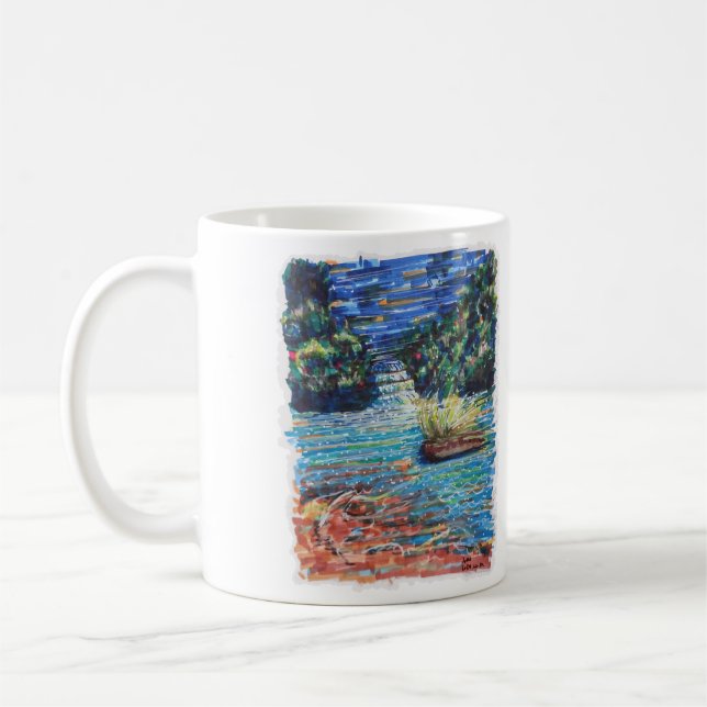 Taza De Café Colorida cascada (Izquierda)