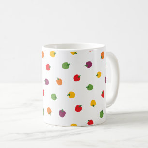 Taza De Café Coloridas Bell Peppers