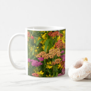 Taza De Café Coloridas flores de jardín Mug