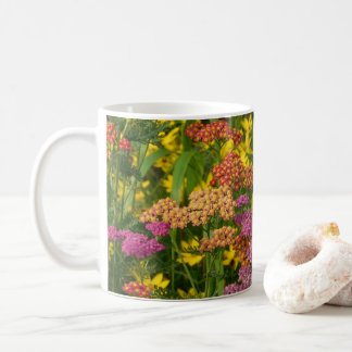 Taza De Café Coloridas flores de jardín Mug