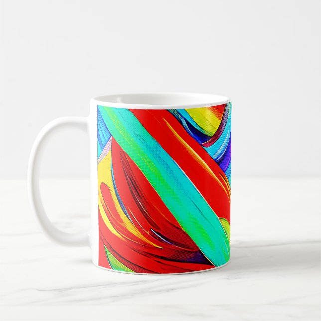 Taza De Café Coloridas nalgas arcoiris 1108 (Izquierda)