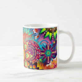 Taza De Café Colorido Abstract Artwork Mug Coffee Mug Cup